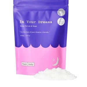 frank body In Your Dreams Sleep Scrub & Soak - 4.23oz